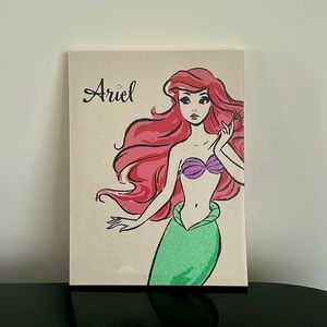 RARE The Little Mermaid Ariel Canvas‎ Art Print Wall Art Disney